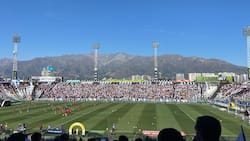 Así es el lienzo que luce la barra de Colo Colo para el Superclásico