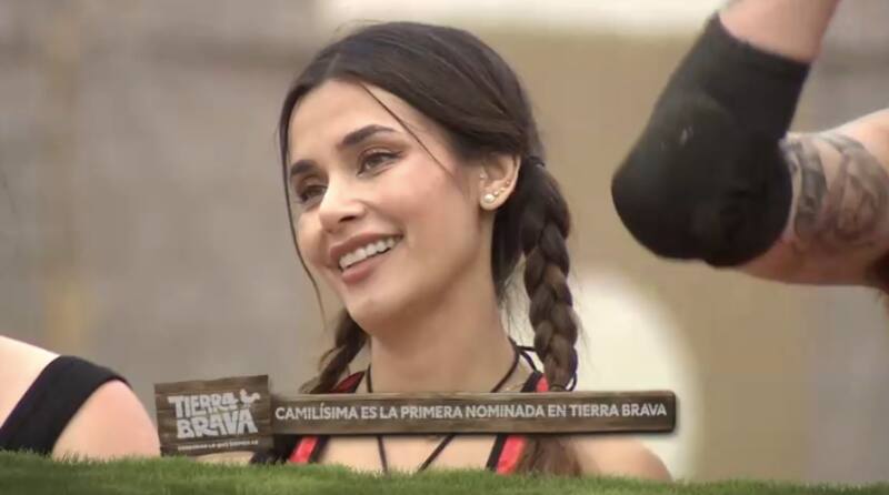 Camila Campos fue la primera eliminada de "Tierra Brava". Foto: Canal 13.