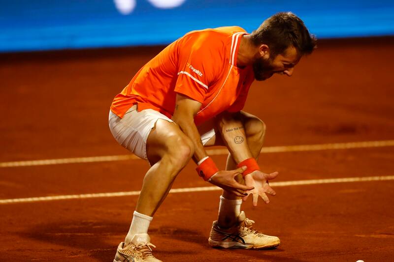 le lanzó una dura advertencia a Nicolás Jarry. Foto: Felipe Zanca/Photosport