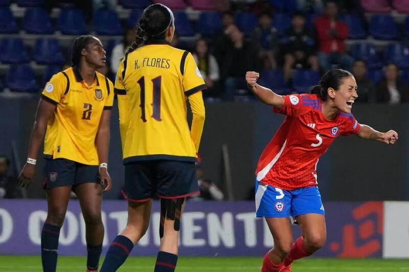 venció a Ecuador en la Copa América Femenina. Foto: La Roja.