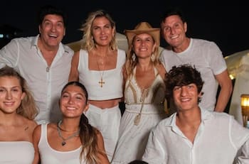 Los increíbles looks de Iván Zamorano, María Alberó y sus hijos en especial celebración en Miami