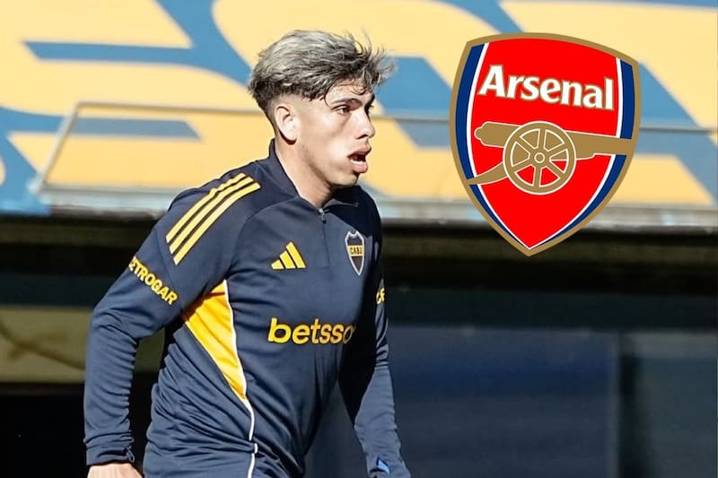 Fue alabado por veedor del Arsenal, aunque con ciertos reparos. Foto: Instagram Boca Juniors