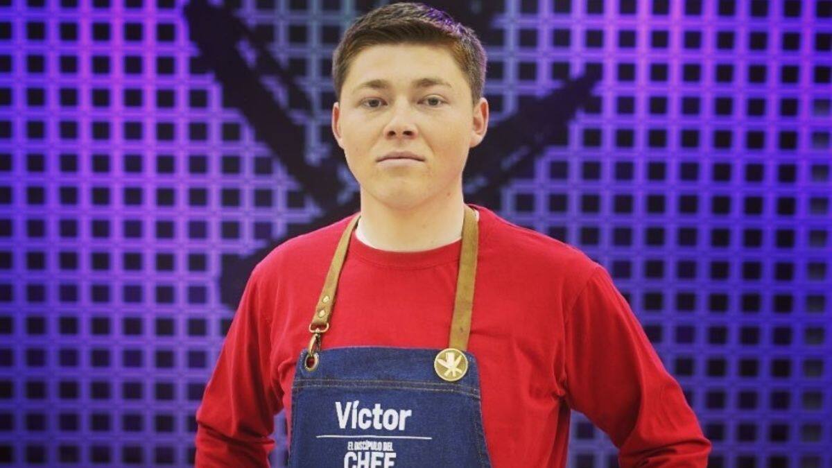Quién es Víctor Díaz, el joven que le robó el corazón a Felipe Camiroaga y ahora brilla en "El Discípulo del Chef"