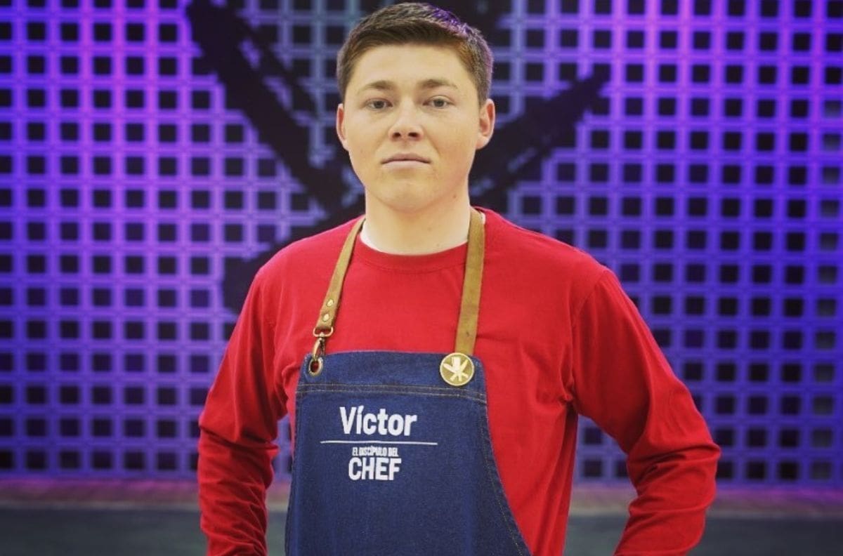 Quién es Víctor Díaz, el joven que le robó el corazón a Felipe Camiroaga y ahora brilla en "El Discípulo del Chef"