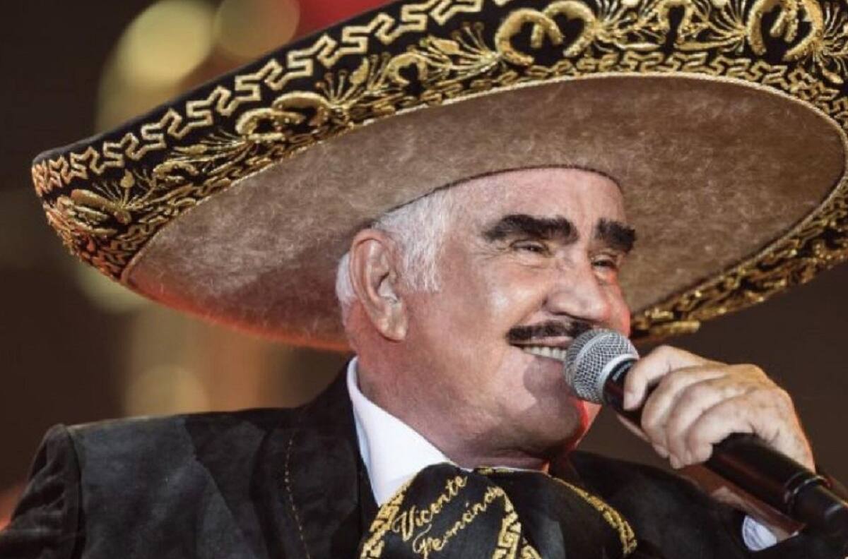 La canción que a Vicente Fernández le gustaría escuchar el día que sea despedido de este mundo
