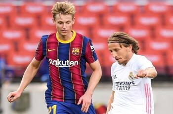 Las formaciones de Barcelona y Real Madrid para el primer Clásico sin la presencia de Lionel Messi