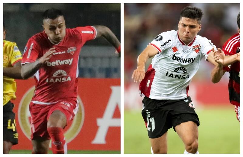 , hoy jugadores de Ñublense: Fotos: Agencia Aton.