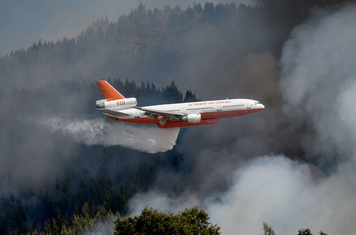 ¿Por dónde pasará el Ten Tanker y qué días combatirá los incendios forestales?