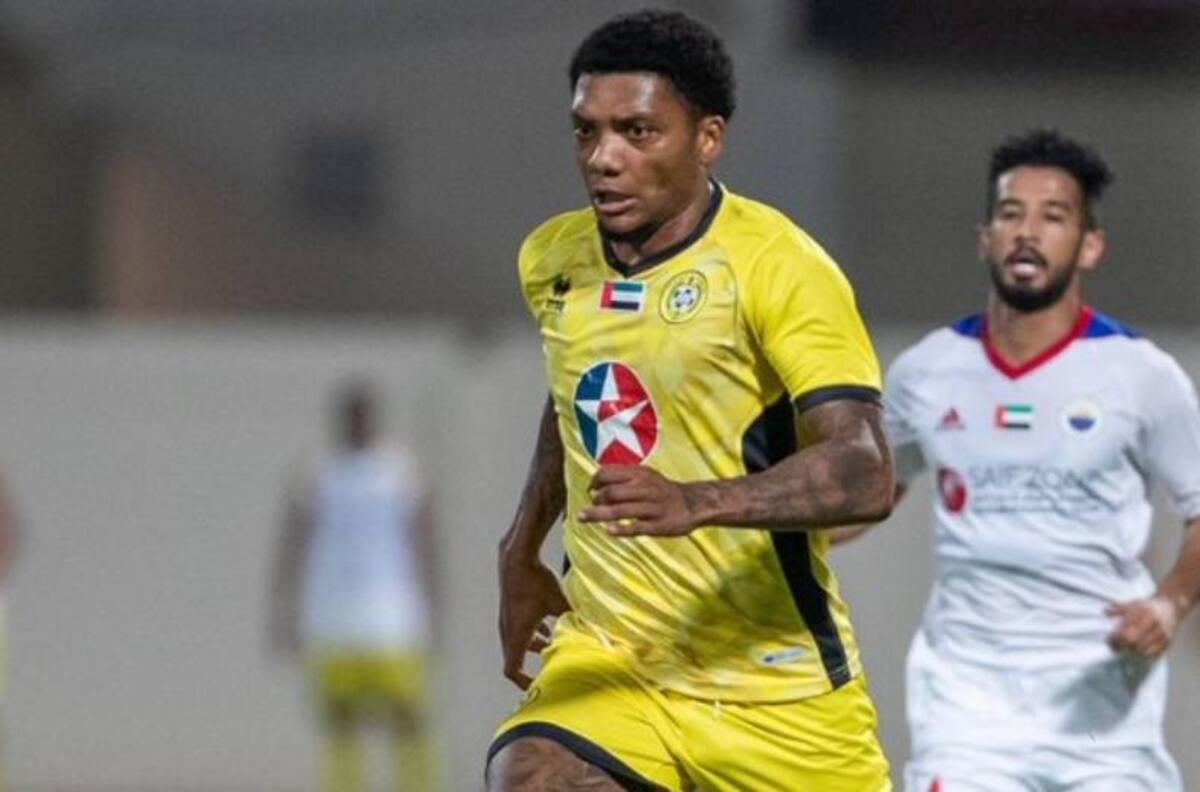 Atento Rueda: Junior Fernandes debutó con gol en empate del Al-Ittihad Kalba