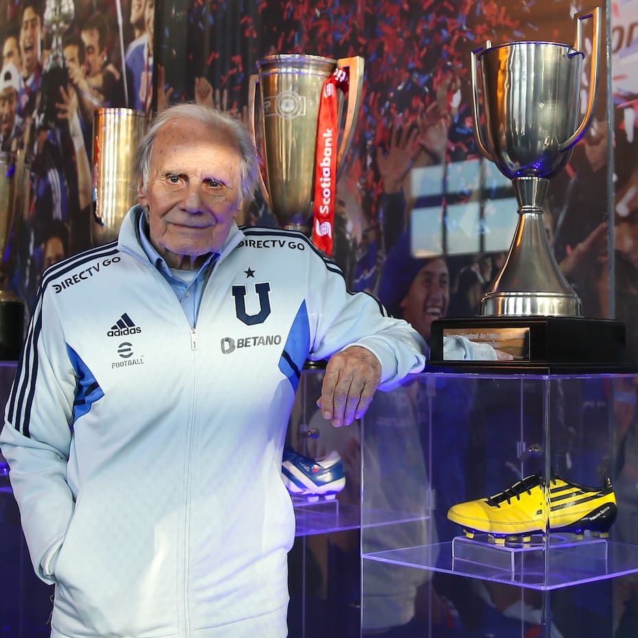 Ídolo de Universidad de Chile falleció a los 95 años. Foto: @udechile