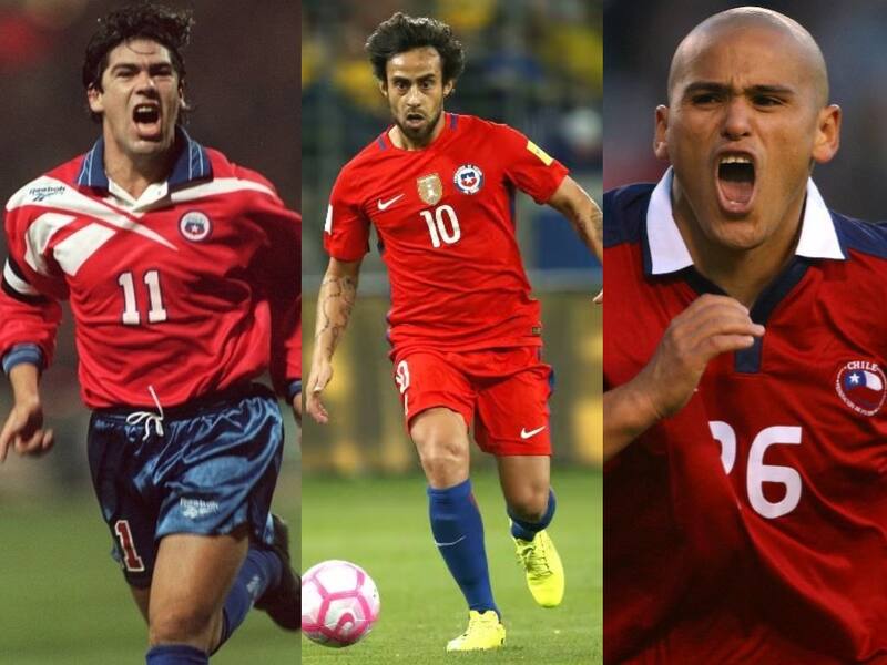 Marcelo Salas, Jorge Valdivia y Humberto Suazo: tres cracks de nuestro fútbol que no pudieron clasificar a los Juegos Olímpicos.