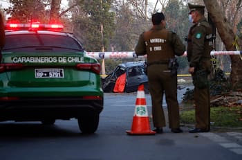 Detienen a cuatro menores de edad por robo con intimidación a familia y posterior colisión