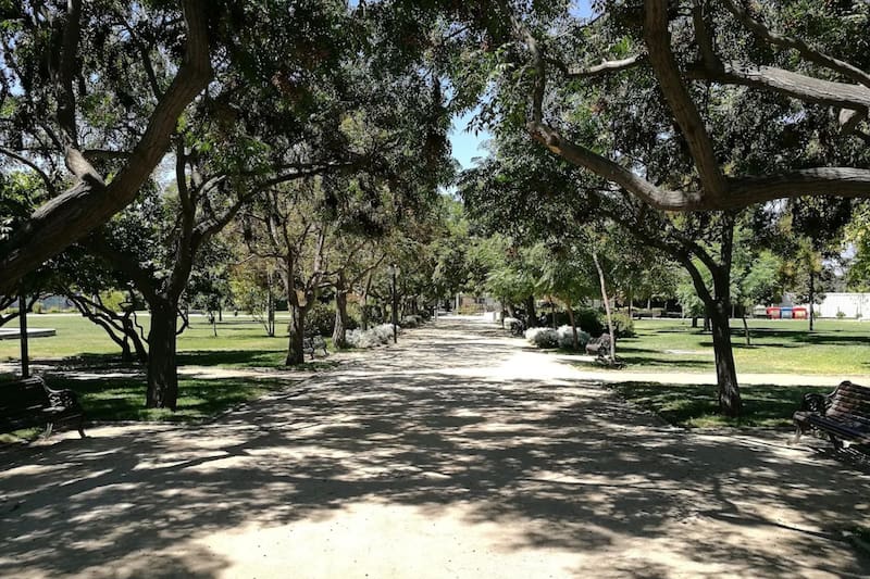 Es un refugio climático, según los datos entregados por la Corporación Ciudades. Créditos: Google Maps.