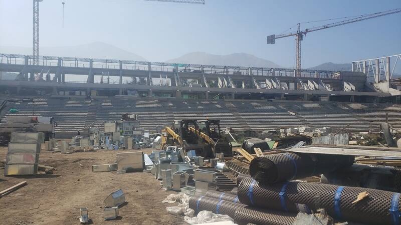 Así va quedando el nuevo San Carlos de Apoquindo