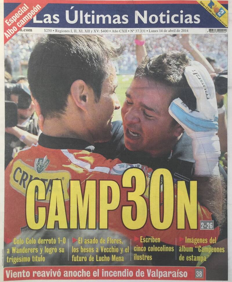 Colo Colo logra su estrella 30.