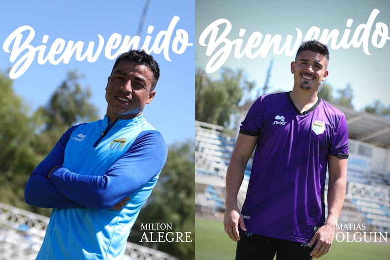 El club presentó a Milton Alegre y Matías Olguin.