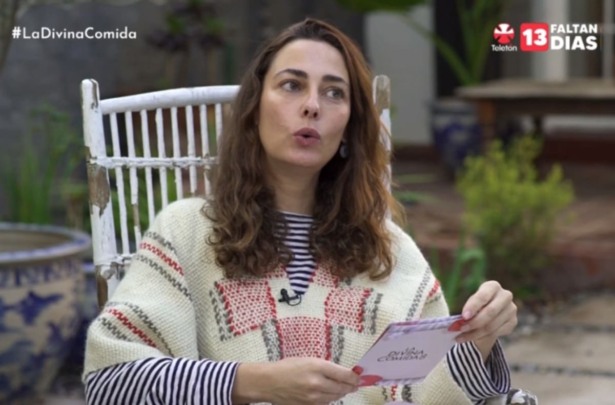 Javiera Díaz de Valdés presentó a Rosa, su hija junto a Pablo Mackenna, en "La Divina Comida"