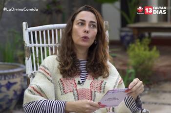 Javiera Díaz de Valdés presentó a Rosa, su hija junto a Pablo Mackenna, en "La Divina Comida"