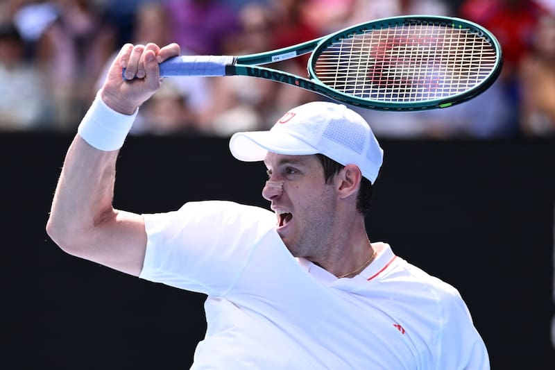 quedó eliminado del Australian Open tras caer ante el número uno del mundo, Jannik Siner