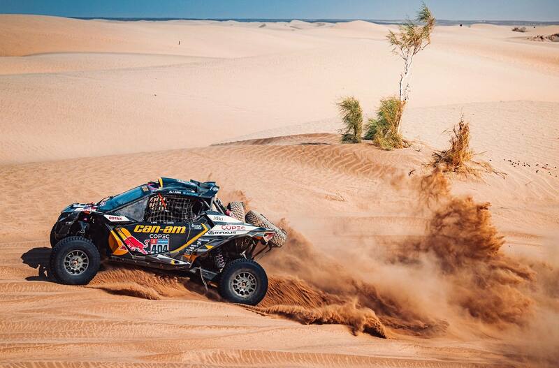 en el Rally Dakar