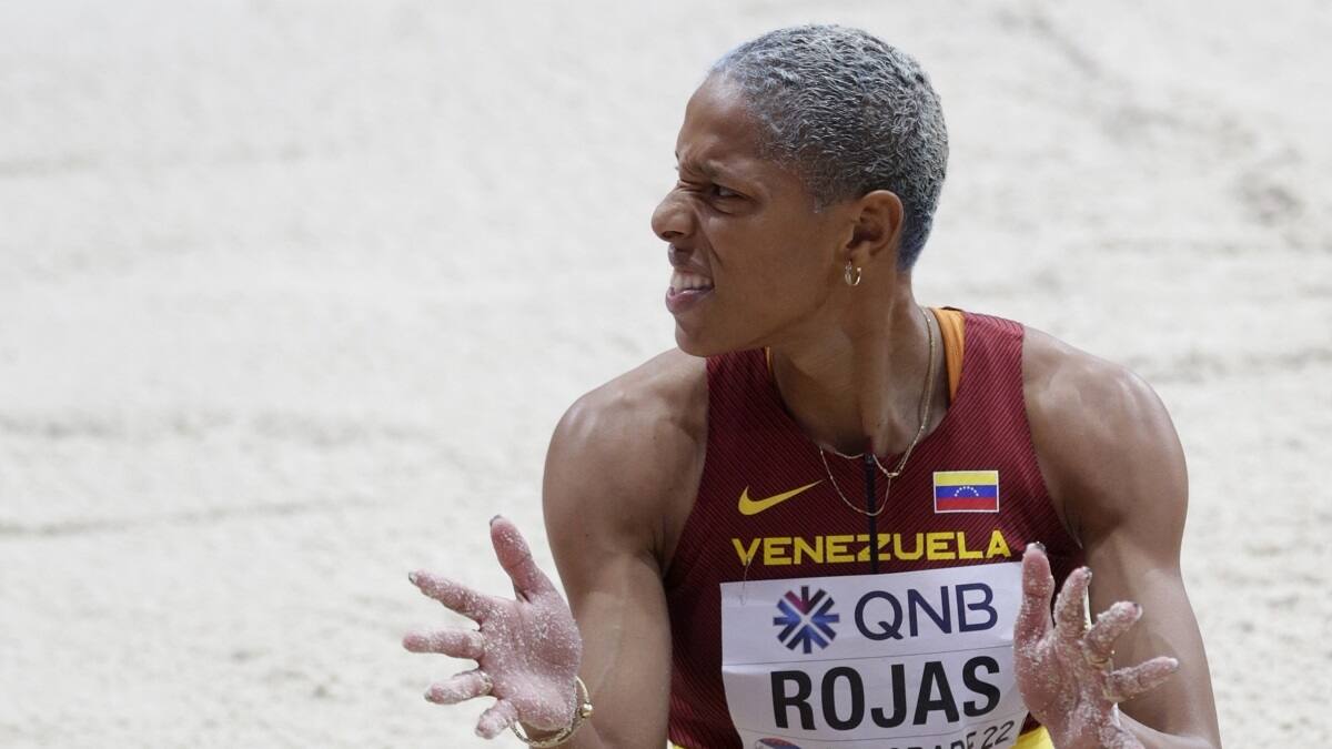 ¿La mejor atleta del mundo? Yulimar Rojas alcanza récord histórico en salto triple