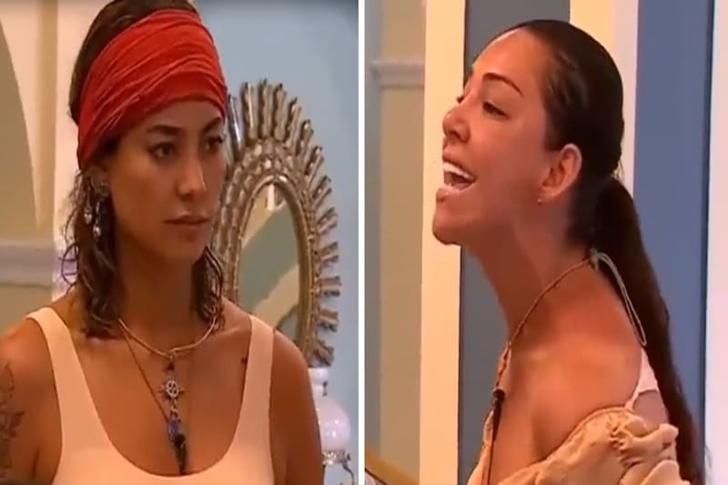 reaccionó furiosa contra Camila Recabarren. Créditos: Pantallazo Canal 13