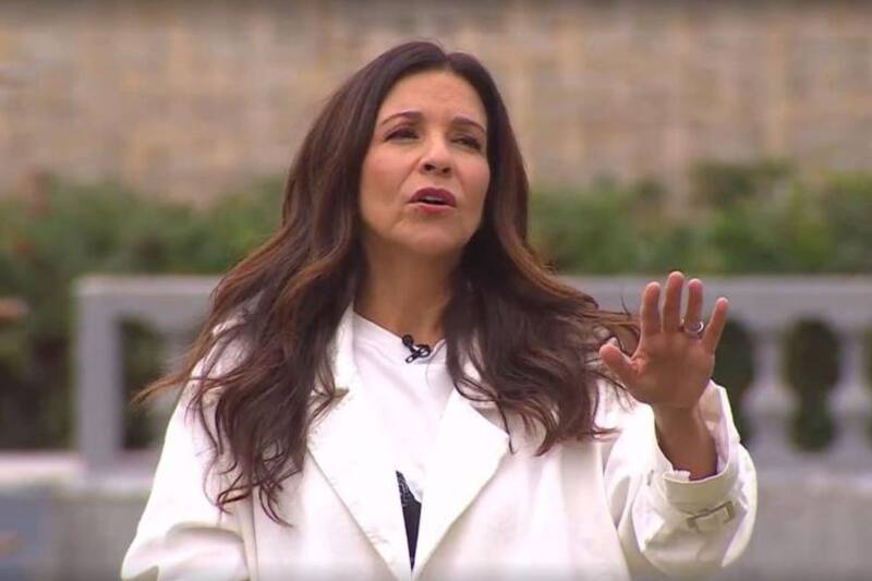 La animadora arremetió contra las autoridades.