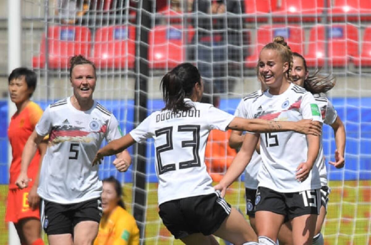 Alemania sufrió más de la cuenta para vencer a China en su debut en el Mundial Femenino