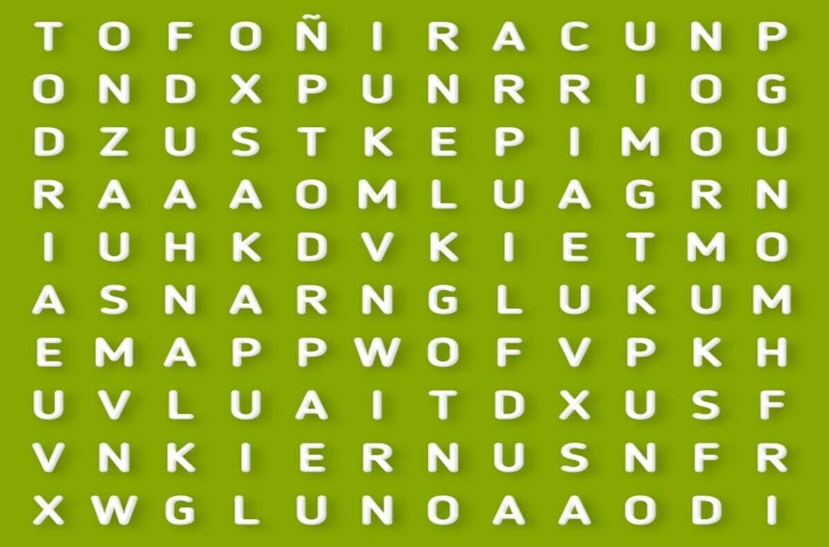 Test Visual: ¿Puedes hallar la palabra CARIÑO oculta en la sopa de letras? Tienes 15 segundos