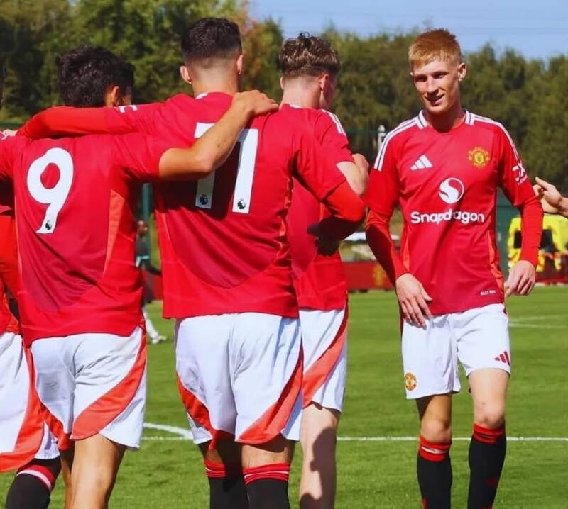 Y Manchester City son acusados de fraude en la edad de sus juvelines. Foto: Instragam Manchester United Sub-21