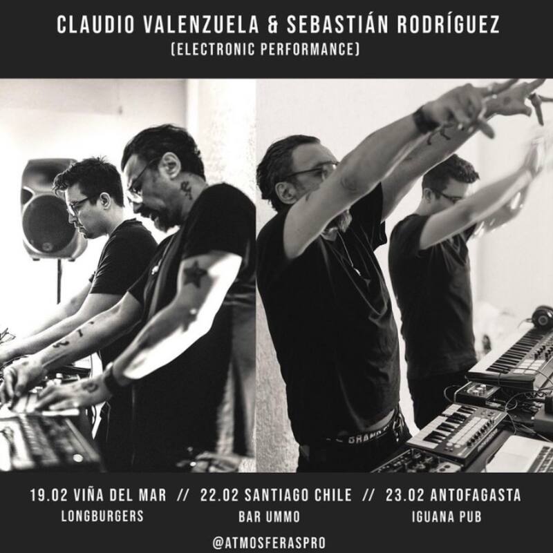 Claudio Valenzuela y su colega Sebastián Rodríguez estaban realizando una pequeña gira por Chile.