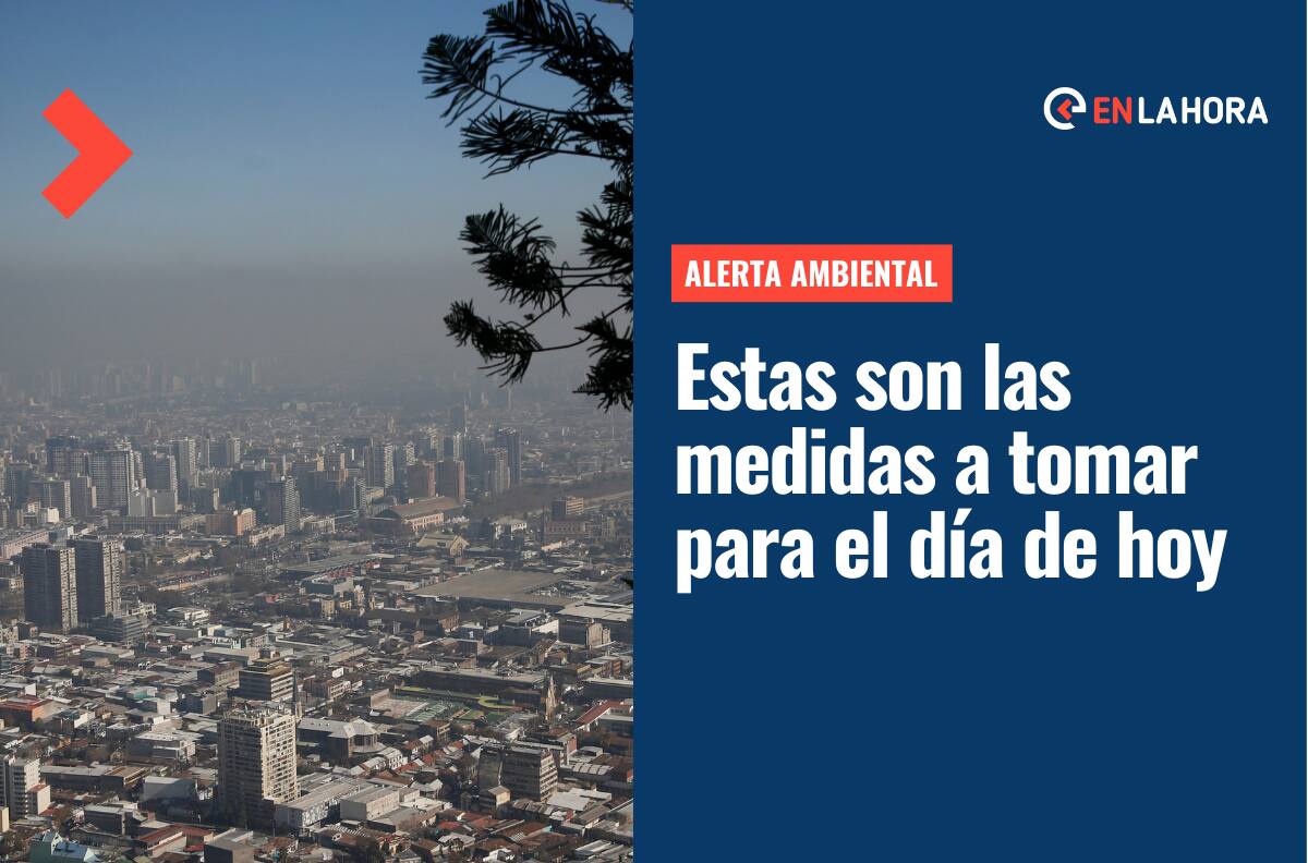 ¿Hay Alerta Ambiental en la Región Metropolitana? Revisa cómo estará la calidad del aire este domingo 14 de agosto en Santiago