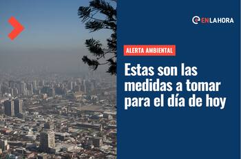 ¿Hay Alerta Ambiental en la Región Metropolitana? Revisa cómo estará la calidad del aire este domingo 14 de agosto en Santiago