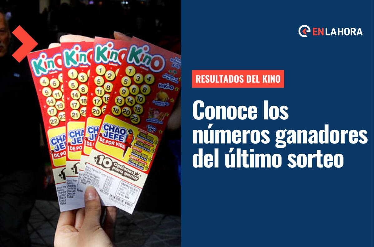 Resultados Kino Chile | Mira los números ganadores del sorteo 2620 de este miércoles 29 de junio