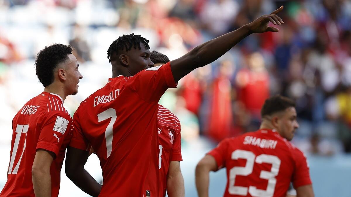 Mundial Qatar 2022: Suiza debutó con el pie derecho y le gana a Camerún por la cuenta mínima