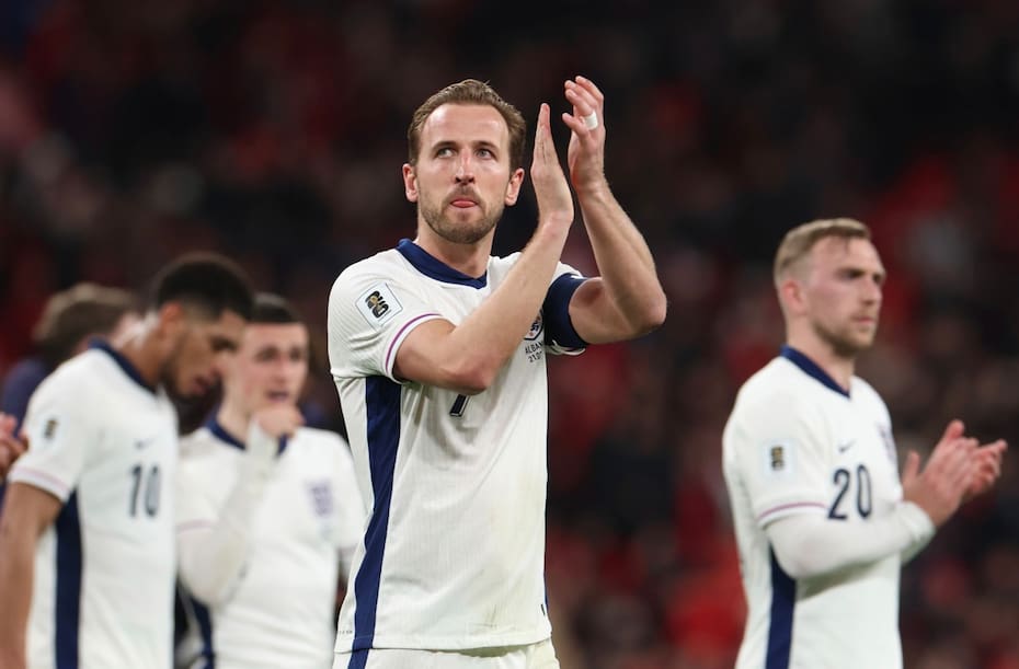 Harry Kane, capitán de la Selección de Inglaterra. EFE