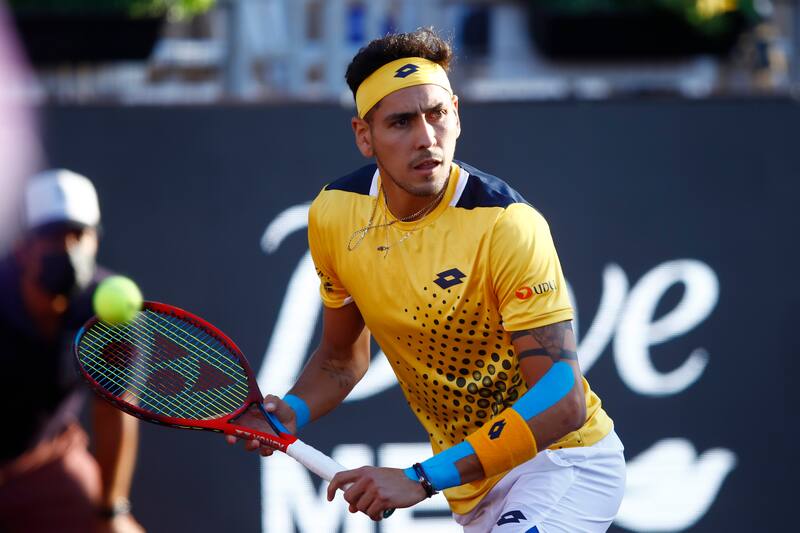 Tan dura fue la caída de Alejandro Tabilo, que ahora aparece como el cuarto tenista de Chile.