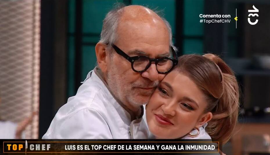 Luis Gnecco es el nuevo "Top Chef" de la semana. Créditos: Pantallazo CHV