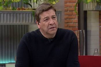 Julio César Rodríguez llora al enviar mensaje a las personas damnificadas por el incendio de Viña del Mar