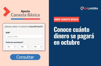 Bono Canasta Básica: Conoce el monto que se entrega en octubre y la fecha en que se paga