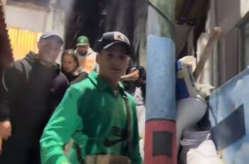 Lucas Cepeda viajó a Brasil y esto hizo en las favelas de Río de Janeiro