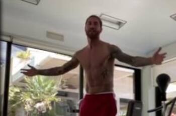 Sergio Ramos y particular desafío en cuarentena para todos sus seguidores