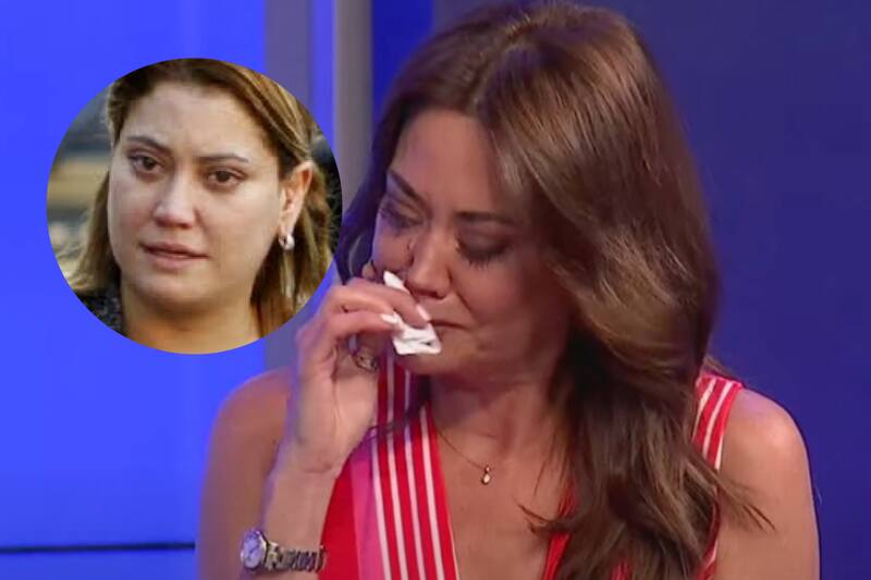 estalló en llanto tras escándalo de su hermana, Denisse Campos.