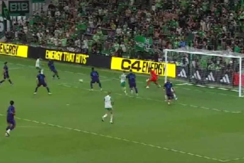 entregó una asistencia este fin de semana en la MLS.