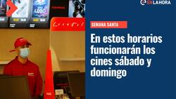 Semana Santa: ¿En qué horario funcionan los cines este sábado y domingo en Chile?