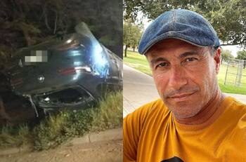 Fernando Solabarrieta rompe el silencio tras volcar su auto en La Ligua