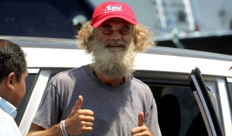 El hombre fue hallado en buen estado de salud. Créditos: Grupomar