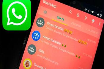 WhatsApp nos presenta un truco para cambiar la App a color rosado