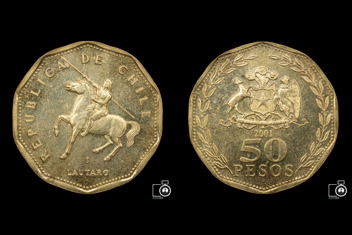 La moneda es una de las más codiciadas por los coleccionistas y amantes de la numismática. Créditos: Error_Coins_Chile en Instagram.