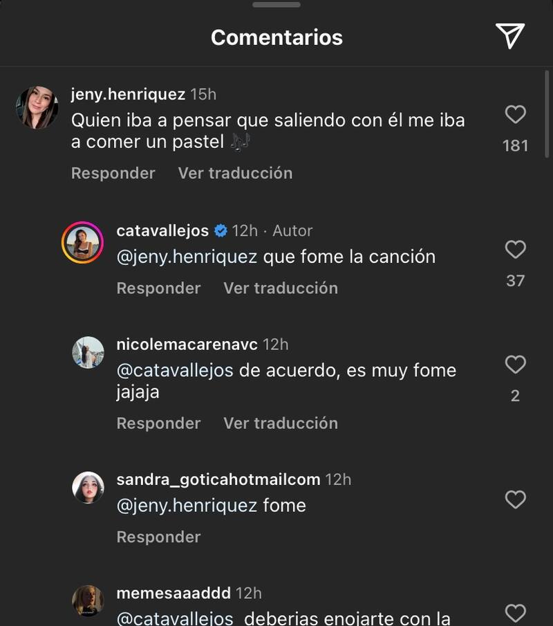 Cata Vallejos y su sincera opinión de Vesta Lugg